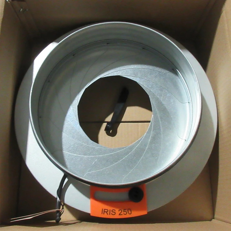 Duct Round Manual Iris Damper for 80-800mm Sizes
