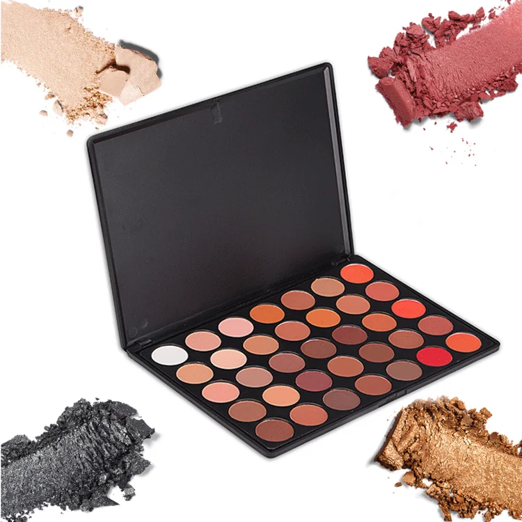 
Wholesale Newly makeup cosmetics matte 35 color naked eyeshadow palette private label 