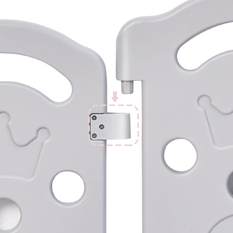 Дизайнерский манеж для Манежа, детский забор для безопасности, забор для защиты детей, пользовательский пластиковый круглый манеж для манежа