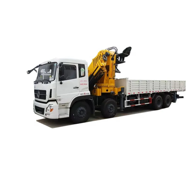  Dongfeng 8x4 Мобильный грузовик автомобиль 10 тонн hiab захватный кран