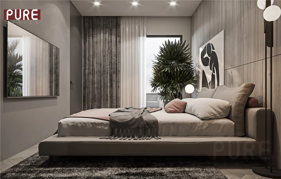 Interior design of home lobby masters lighting