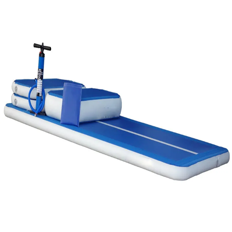 AirTrack Aqua Mint Green Whole Set Air Board Block Roll Inflatable Gymnastics Tumbling Training Home Edition Air Track Set