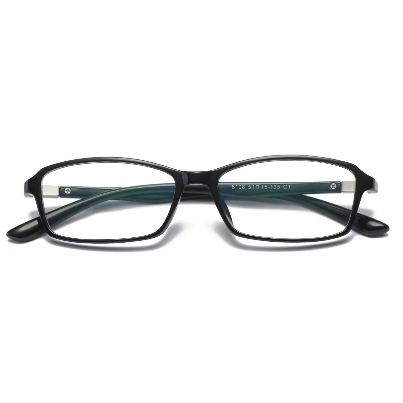 2019 Stock Classic TR90 High Quality OEM Custom Logo Women Wholesale Men Optical Eyewear Eyeglasses Reading Glasses 8108R