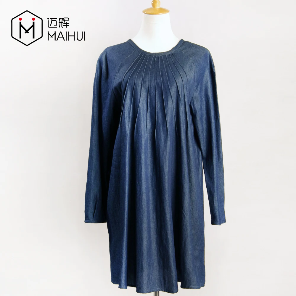 Summer Popular Denim Dresses Woman Clothes Ladies Modern Dress