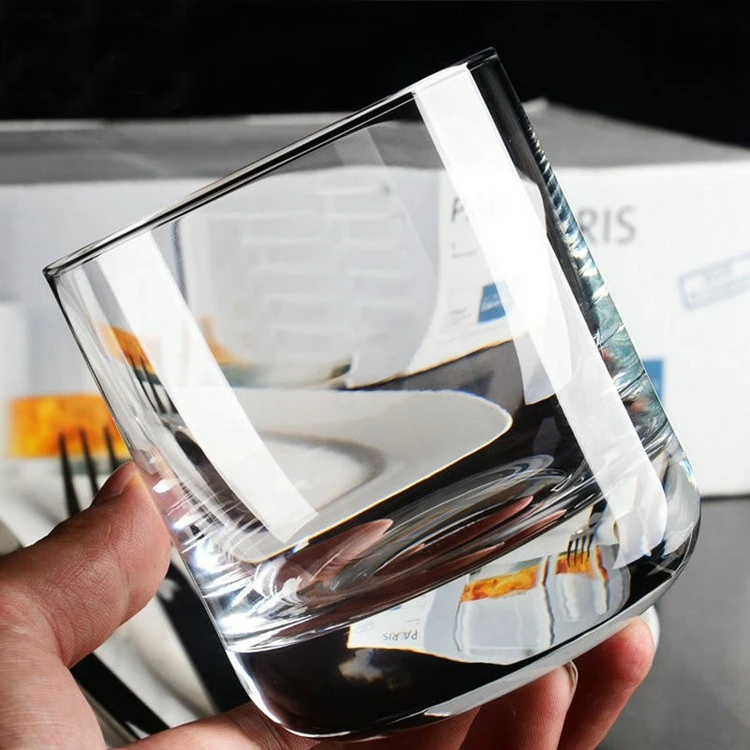 
Premium Lead-Free Glass Cups Tasting Tumblers Drinking Bourbon Whiskey Glasses 