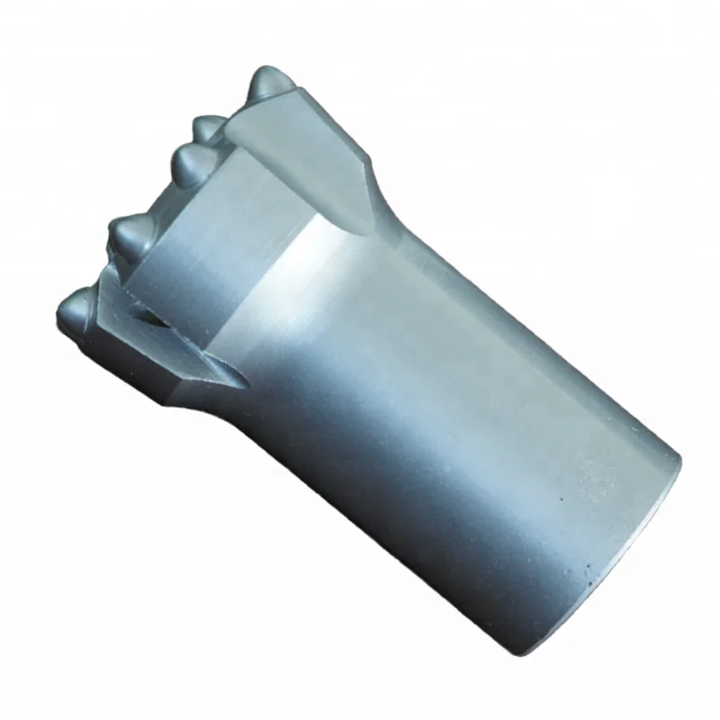 
T38 Stone Drilling Tools Mining Hard Rock Drill Jack Hammer Bit Threaded Tungsten Carbide Button Rock Drilling Bits For Marble 