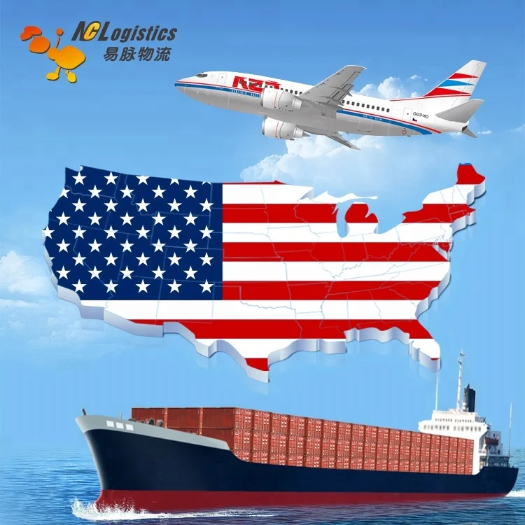 guangzhou cargo agent container shipping services rates from china to usa