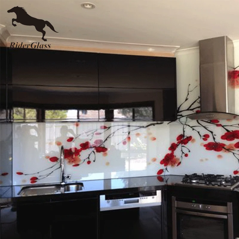 Digital Silk Printing Glass Printed Glass