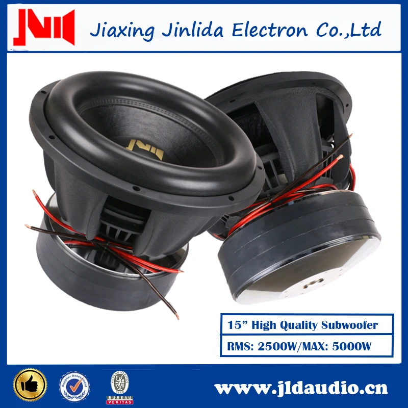 Лучшие продажи 15 дюймов Автомобильный аудио сабвуфер Pioneer с 2500w-5000w приведенный в действие спикер б/у subwofoers для продажи