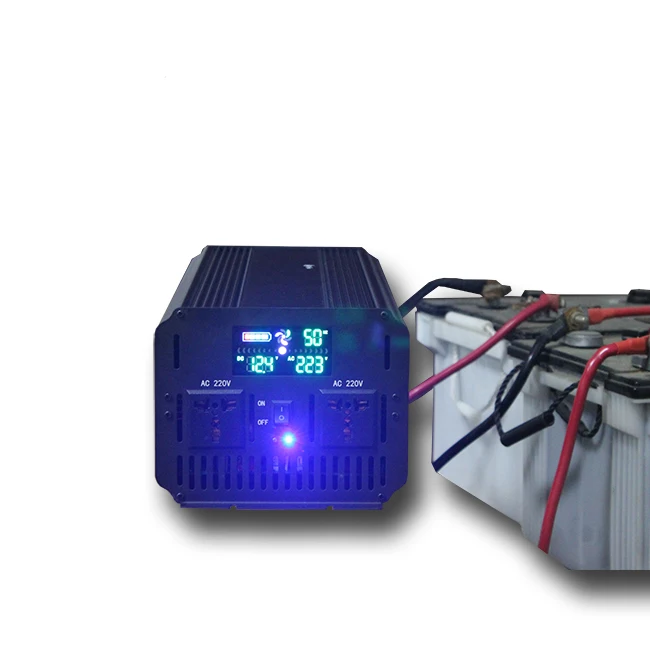 DC 12V AC 230V ИБП 3000 Вт инвертирующий усилитель мощности с Charger-UPS3000