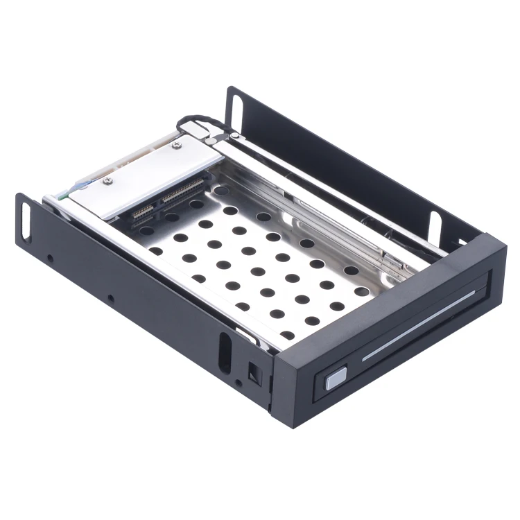 2.5in floppy bay алюминий привод случае горячей замены hdd стеллаж для SATA кронштейн mobile rack