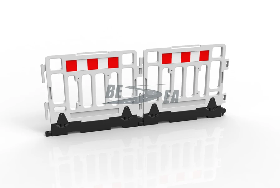 1.1M HDPE Plastic Warning Barrier Safety Traffic Fence