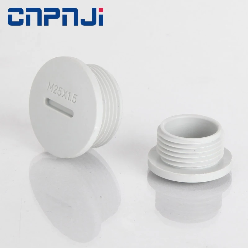 Metric Thread Type High Performance IP68-10 Nylon Sealing Screw Cover plastic hole plug with Screw Thread