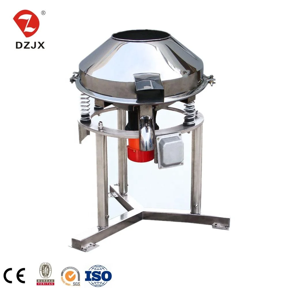 DZJX Small Size Xc Industrial Add Edge Vibration Screen Ceramic Slurry Vibrator Sifter For Liquid Vibrating Sieve For Pet Flakes