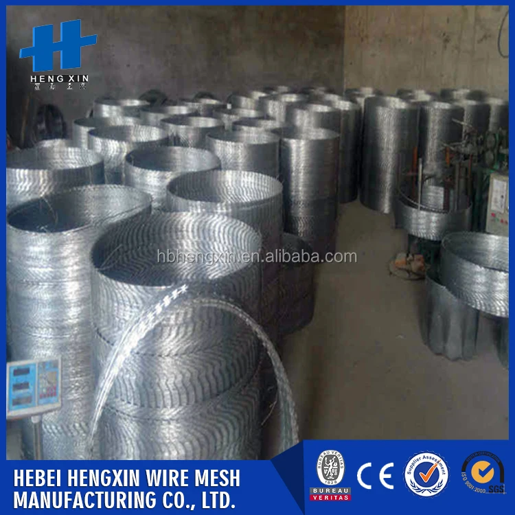 Alibaba supplier wholesale barbed wire coil razor type barbed wire