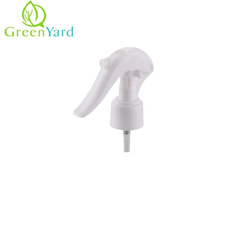 Mini Trigger Sprayer 28mm 24mm Hand Pump Sprayer Part White Plastic 10000pcs 0.2 ML/T Smooth/ribbed 1000pcs/carton GY-109