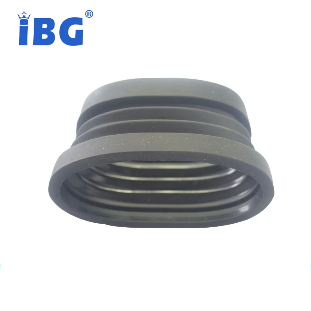 Custom made bellow type dust cover rubber bushing rubber sleeve
