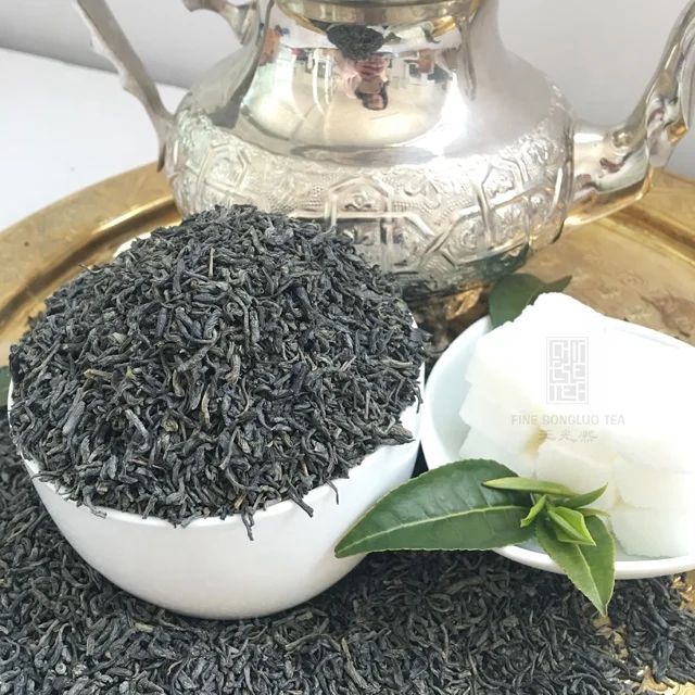 
weight loss Product - chinese green tea chunmee with eyebrow shape 