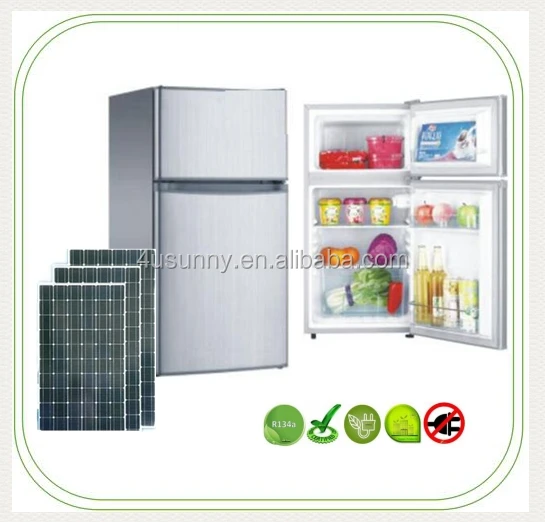 Отличная цена и качество, 12 В постоянного тока, холодильник на солнечной батарее с верхней морозильной камерой