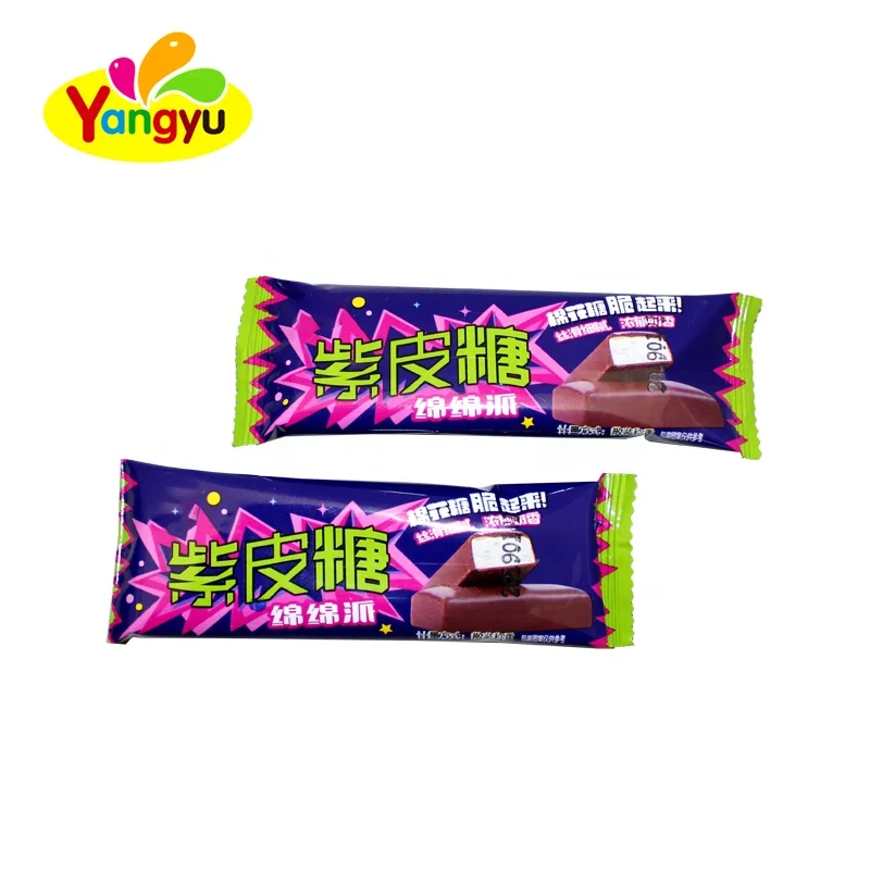 Завод Marshmallow сладкий хрустящий шоколад с покрытием поставщик