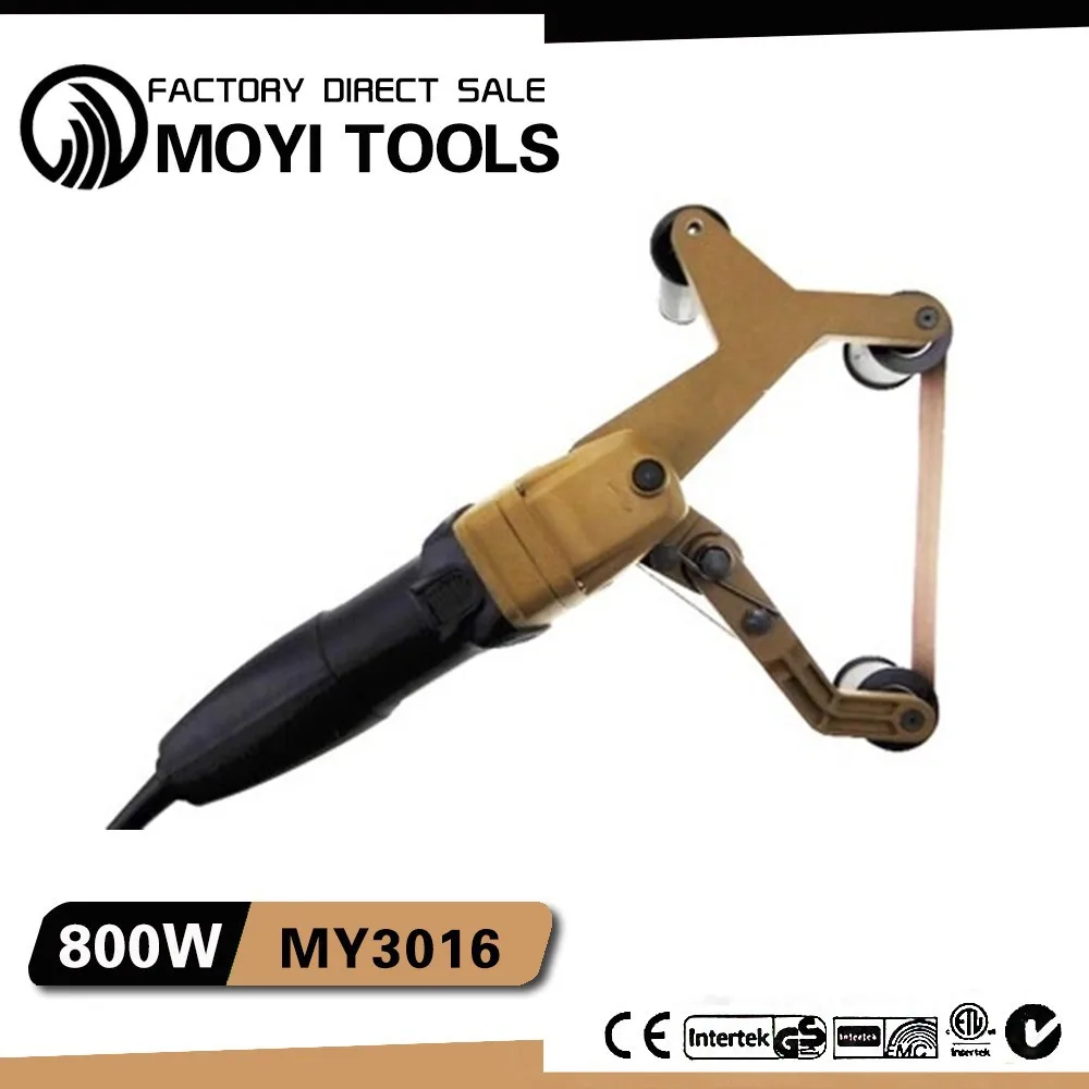 230-240V/120V 400W Welding Machine Cordless Metal Belt Sander Pipe Polisher Tube Belt Polisher
