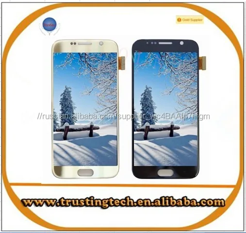 Super AMOLED 5.1 'Дисплей для Samsung S6 g920 G920F черный 5.8' ЖК-дисплей для Galaxy S8 g950 g950f Сенсорный экран планшета