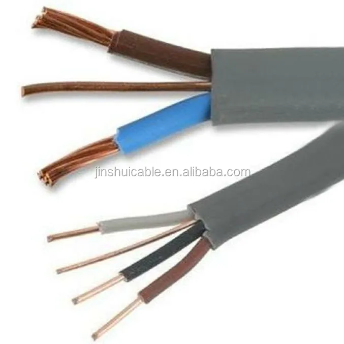 PVC Insulated Flat Building Wire 2x4+1.5MM2