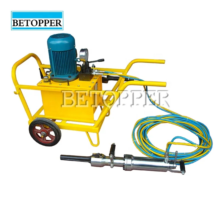 Быстрая скорость тип электричества гидравлический сплиттер рока для продажи