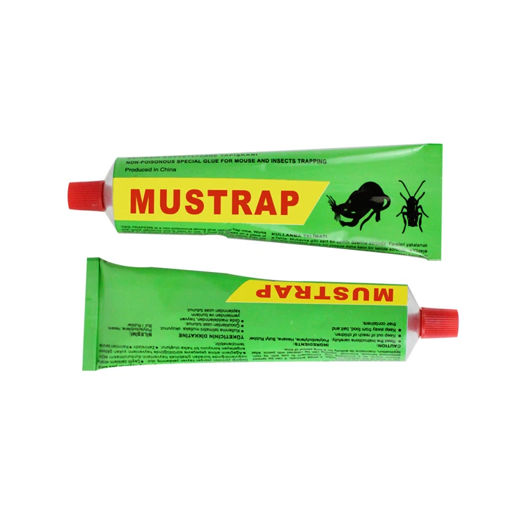 Aluminium Tube 135g 100g Rat Adhesive Glue Resin Sticky Catch Mouse & Rat Glue