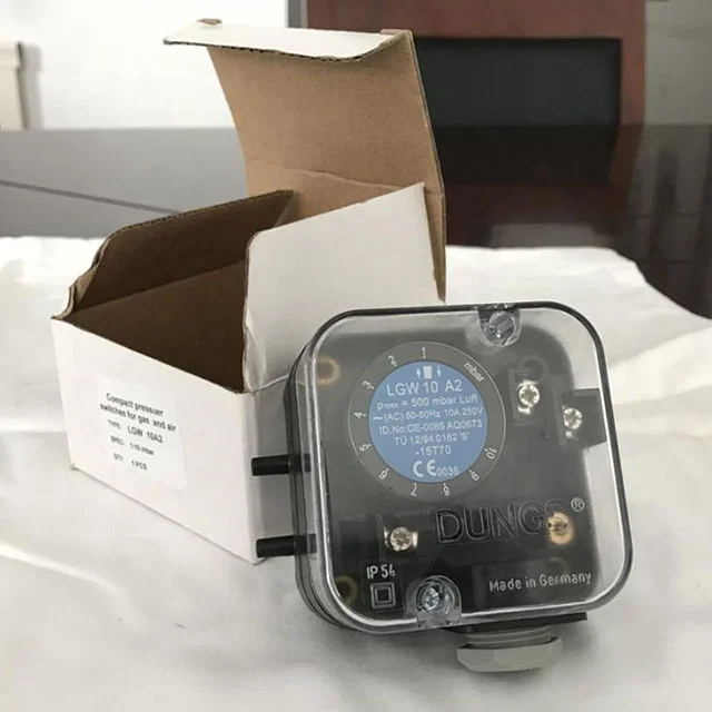 Burner spare parts LGW 10 A2 air wind pressure switch