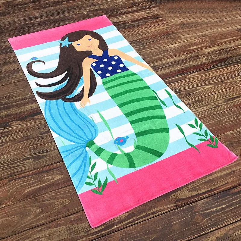 Stock Beach Towels Cheap Price 70% Off Japanese Order High Quality 100 Cotton Velour 60x120 Cm Gift Sports Woven Square Adults