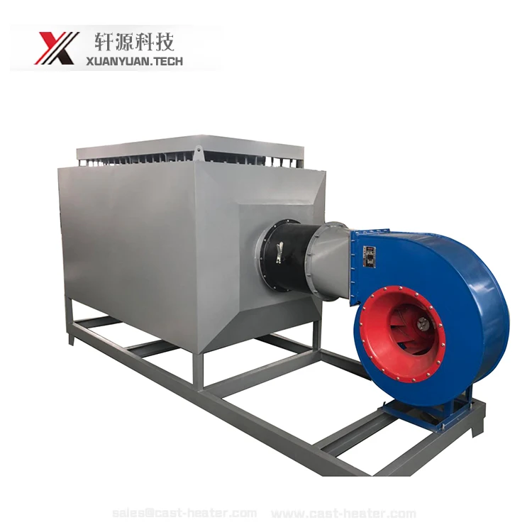 industrial electric gas hot air duct heater