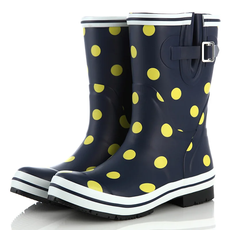 Chinese Supplier Cheap Price Wellies  Colorful Upper Rubber Boots Waterproof boots