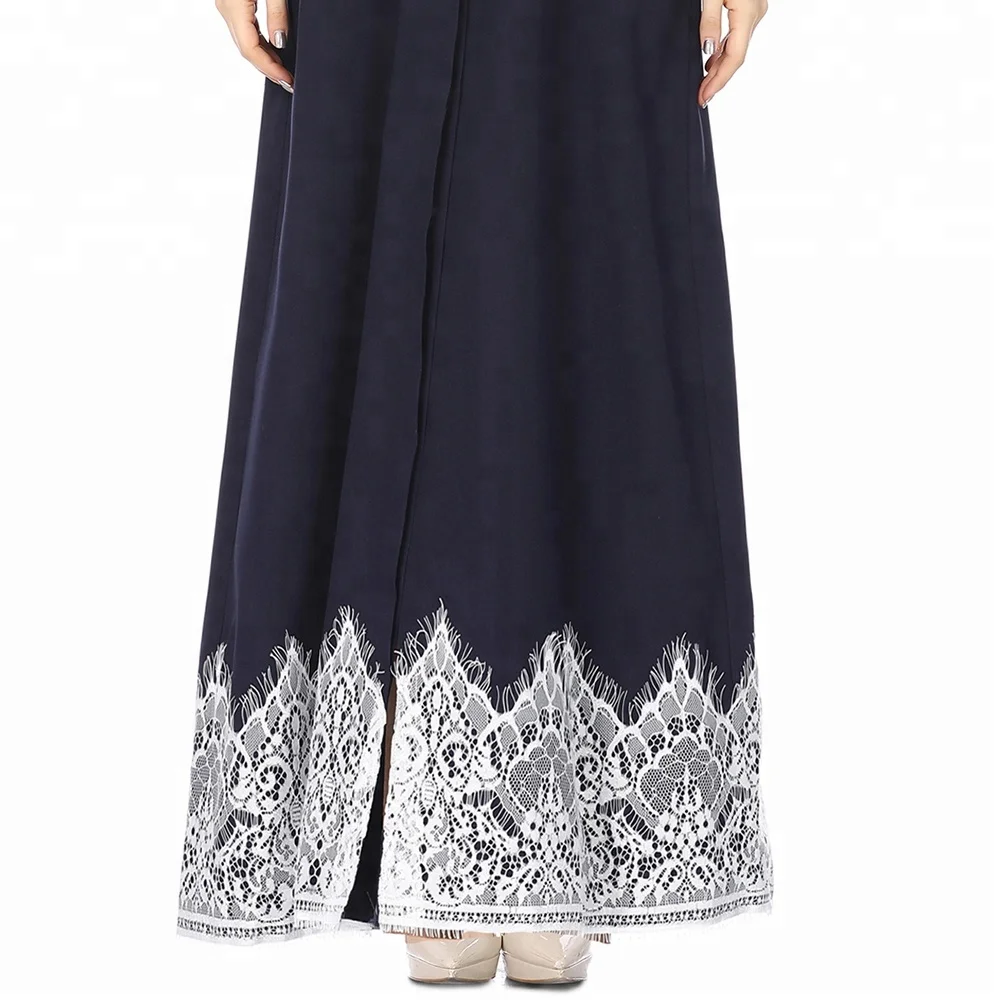 2018 Wholesale In Stock Elegant Latest Design Muslim Dress