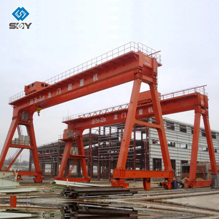 Good Quality Double Beam Rail Traveling Frame Crane