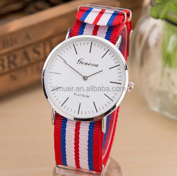 Popular braided geneva watches for women