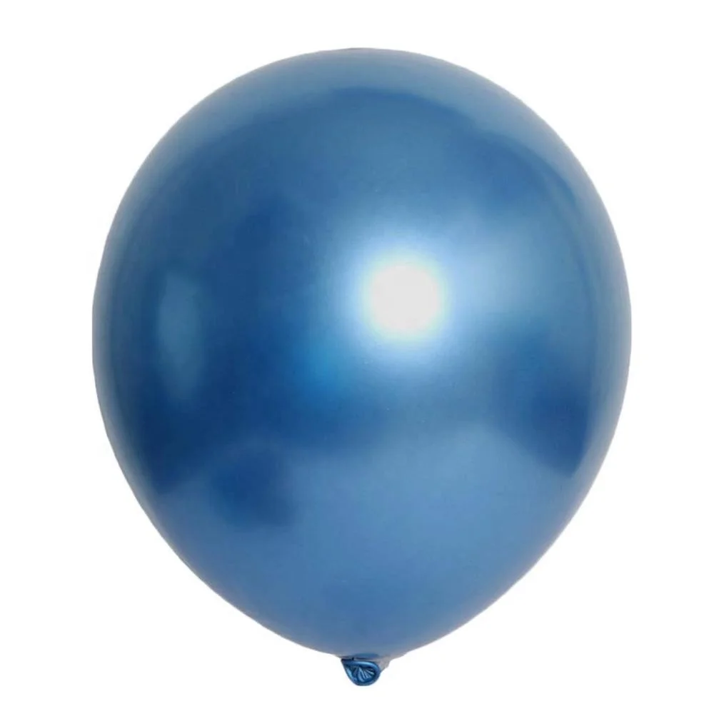 5inch Party Decoration Giant Inflatable Helium Latex Metal color Chrome Balloons Party Balloon Metallic Latex Balloons