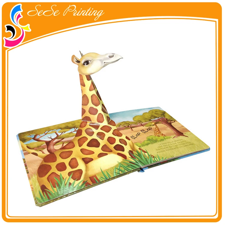 CMYK Printing High Quality Children/ Kids Pop Up/ Popup Book Printing Factory Price