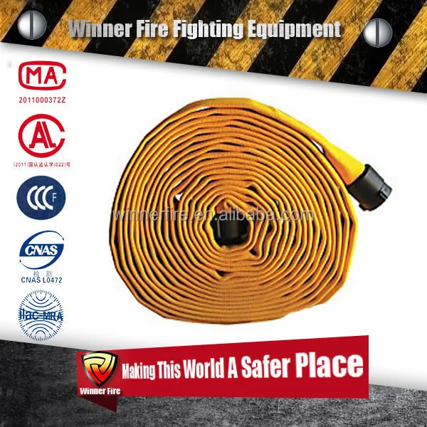 Ключ Двойной Куртка Желтый Пожарный Шланг с хорошим после-услуги