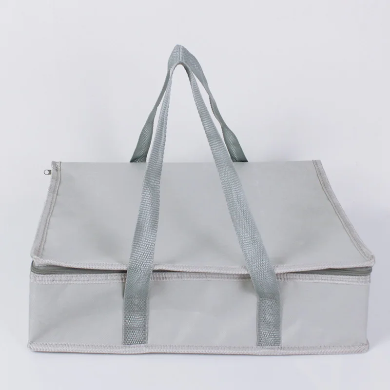 Thermal  Food Cooler Bag Insulated Heated Pizza Delivery Bag for Picnic
