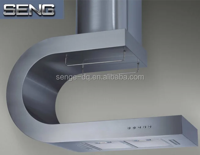 Коммерческая кухонная вытяжка из нержавеющей стали