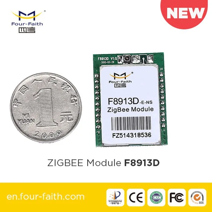 F8913D cc2530 zigbee модуль RS485 для Zigbee беспроводной модуль