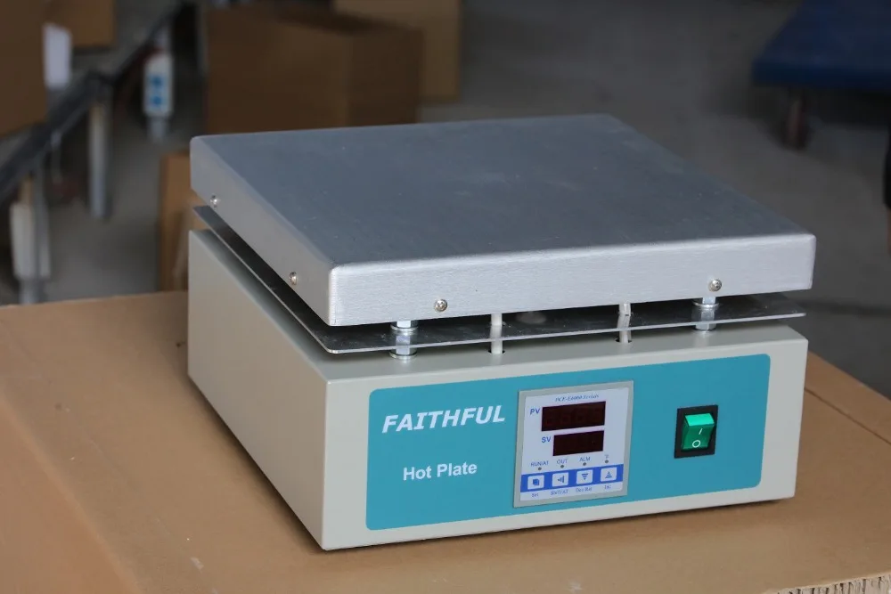 Цифровая алюминиевая горячая пластина с горячей пластиной 350*600 мм