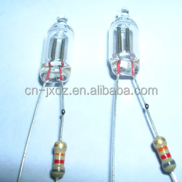 
small indicator-sized neon lamp ne-2h / miniature gas discharge lamp 