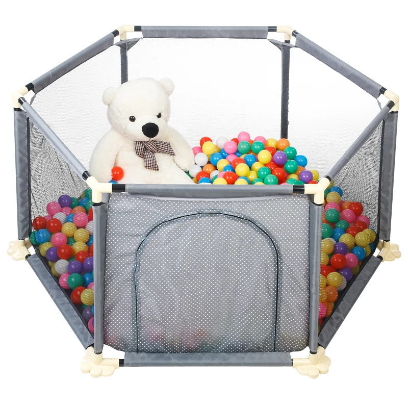 fabric Material and Playpen Type Baby Play Fence children play fence