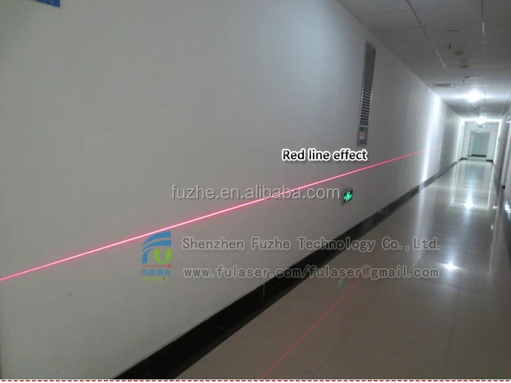 FU65011LX-BD22 650nm <1mW red straight line generator laser module  lazer projector light lamp 110degree fan angle