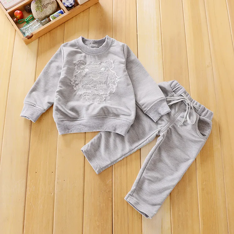 New 2016 Spring Toddler s Casual Clothing Set Children Boys Girls Sports Suit Kids Tracksuits