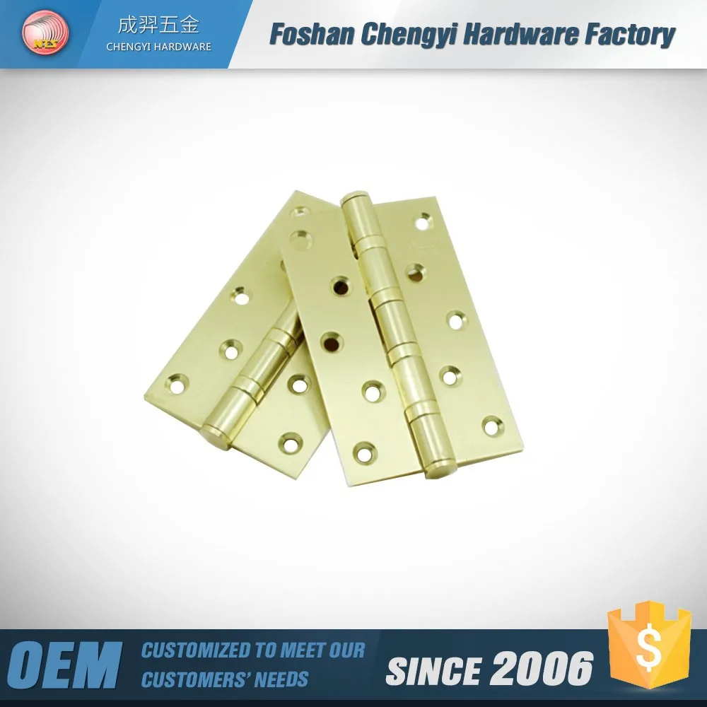 4inch heavy duty steel bathroom sub mother wooden door hinge