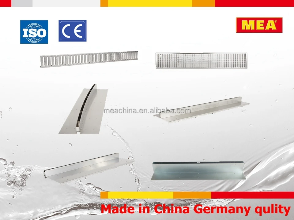 Высококачественная оцинкованная бетона дренажная канава