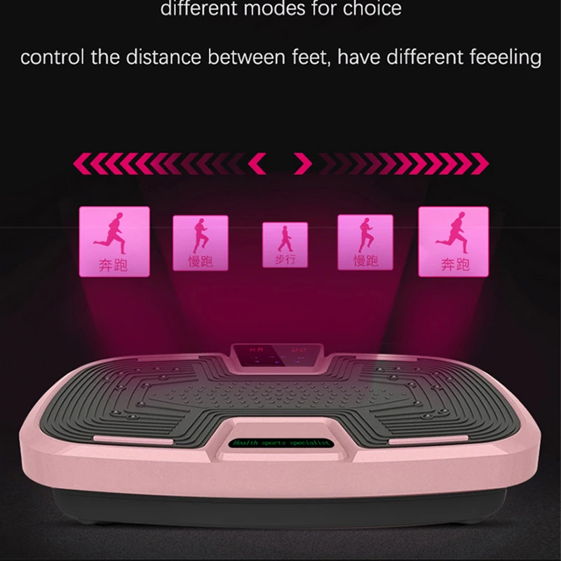 
home exercise lose weight gym equipment body building training fitness machine crazy fit massage vibration platform 